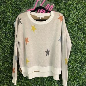 Karlie star sweater like new sz large